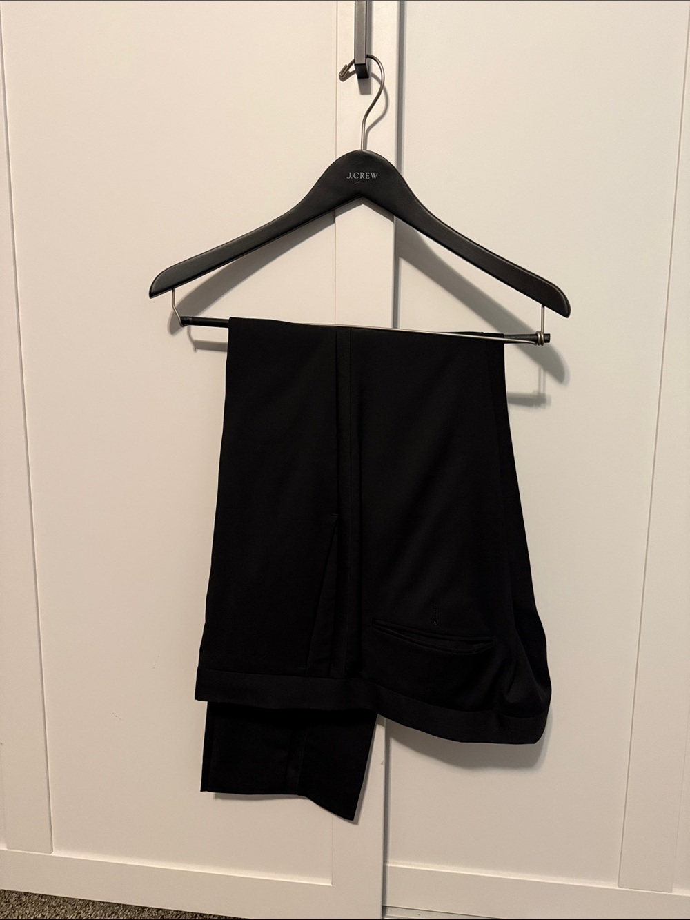 J. Crew Ludlow Slim-Fit tuxedo pant in Italian wool